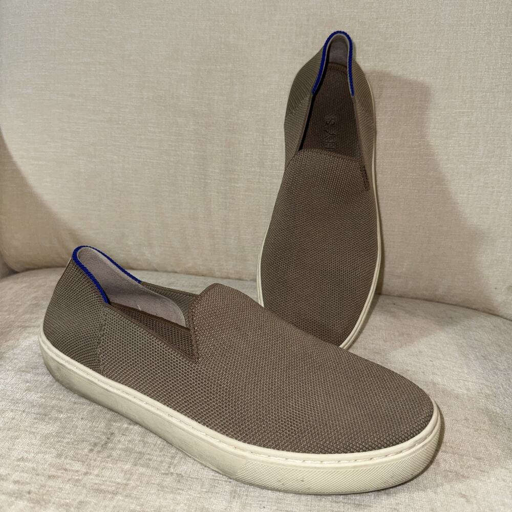 Rothys tan Sneakers Women’s Sz 8 Shoes Sustainable Footwear